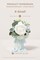 Set of 4 Artificial Bridesmaid Bouquets – Dusty Blue & White Wedding Flower Bouquets with Light Blue Roses and Ribbon, Silk Bridal Party Flowers for Ceremony, Reception & Anniversary, 7-Inch Diameter